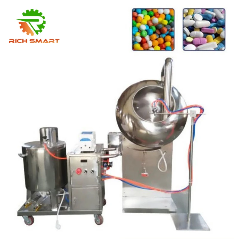 Candy Tablet Chocolate Coating Machine